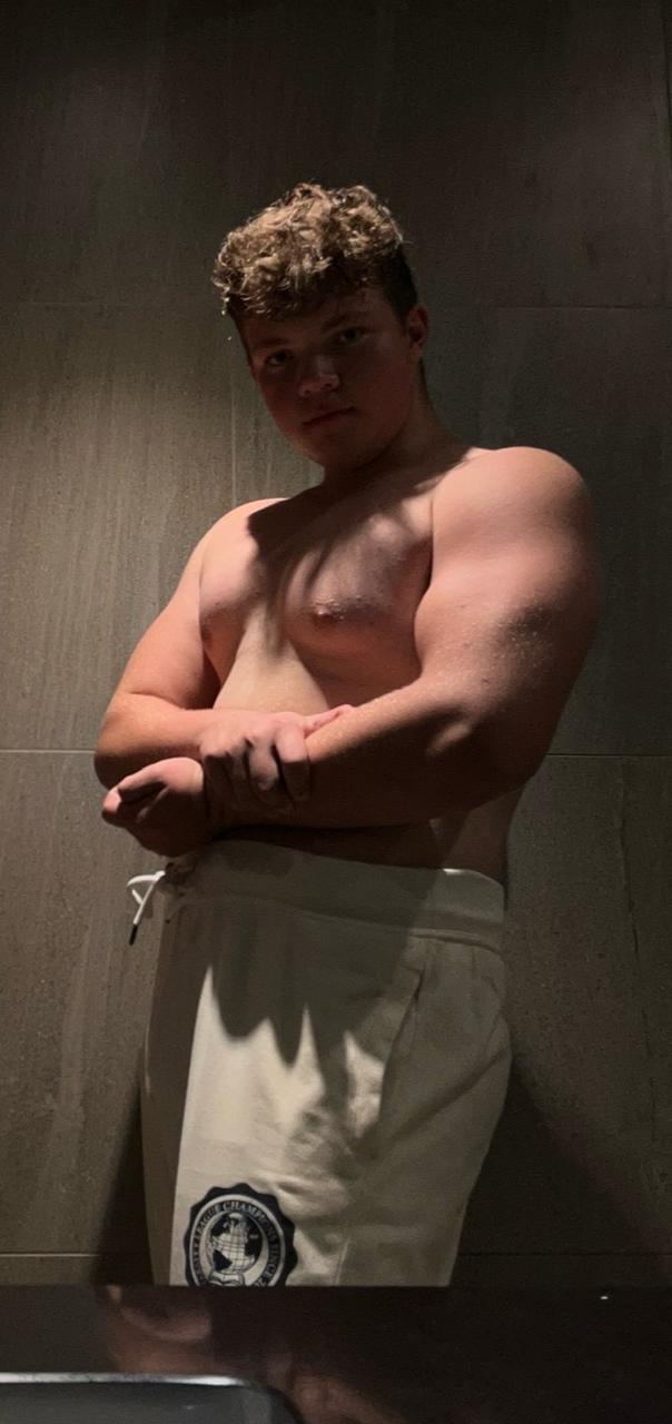 Jayden before his personal transformation